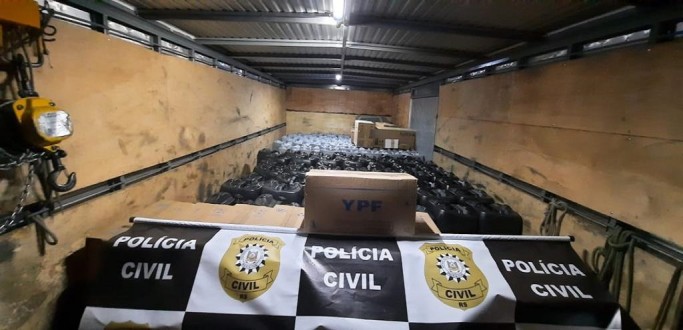 PC DE SVP RECUPERA NO CHU CARGA DE LEO LUBRIFICANTE ADQUIRIDA POR ESTELIONATRIO