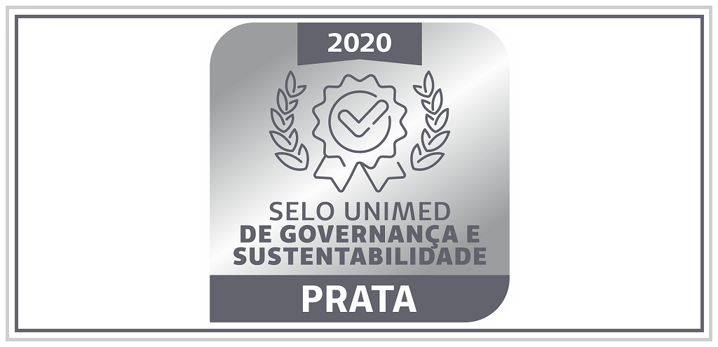 UNIMED LITORAL SUL  PRATA NO SELO DE GOVERNANA E SUSTENTABILIDADE