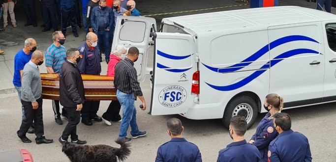 COLEGAS LAMENTAM A PERDA DO TENENTE CONTREIRA