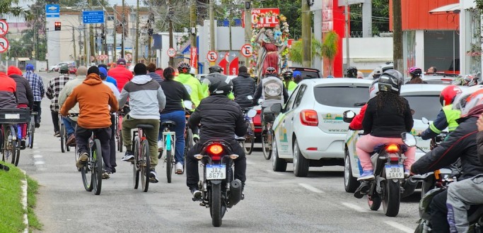FESTA DE SO CRISTVO  ENCERRADA COM PROCISSO MOTORIZADA EM RG