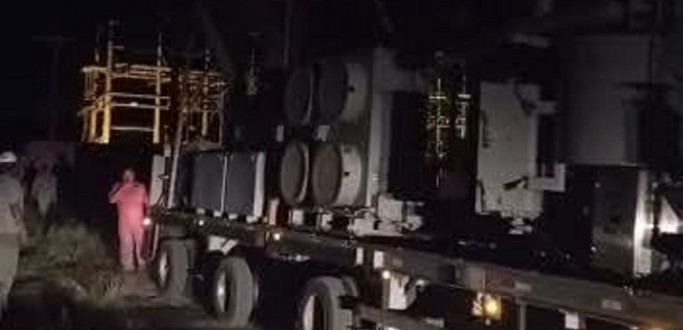 SUBESTAO MVEL DA CEEE CHEGOU A RIO GRANDE NA NOITE DESTE SBADO