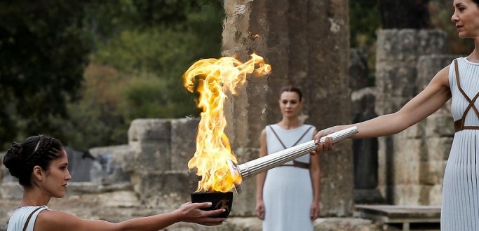 TOCHA OLMPICA SER ACESA NA GRCIA SEM PRESENA DE PBLICO
