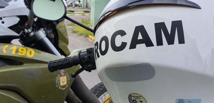 ROCAM PRENDE ASSALTANTE DE NIBUS NO BAIRRO CIBRAZM