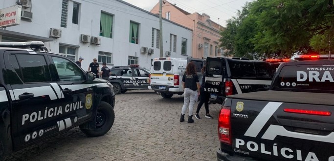 OPERAO DOMIN II  DEFLAGRADA PELA PC EM JAGUARO, PELOTAS E RIO GRANDE