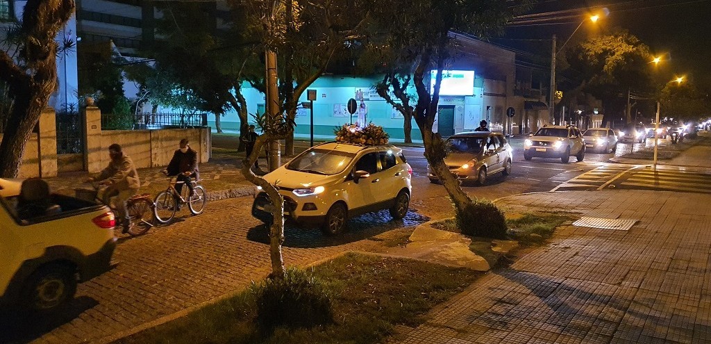 DEVOTOS DE NOSSA SENHORA DE FTIMA PARTICIPAM DE CARREATA NESTA TERA-FEIRA