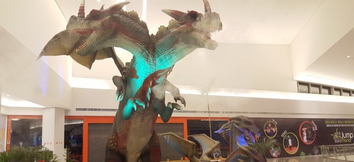 PARTAGE SHOPPING RIO GRANDE APRESENTA A EXPOSI��O INTERNACIONAL �DRAG�ES� 