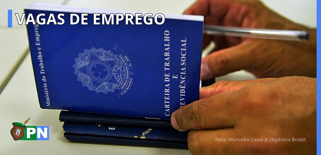 VAGAS DE EMPREGO SINE RIO GRANDE - 04/08