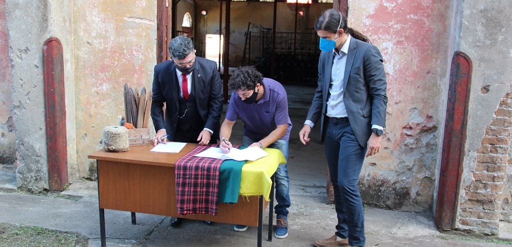 NOVA RHEINGANTZ E FURG ASSINAM PROTOCOLO DE INTENES PARA CRIAO DE MUSEU NO COMPLEXO