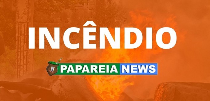 INC�NDIO ATINGE CASA NA VILA MANGUEIRA, EM RG