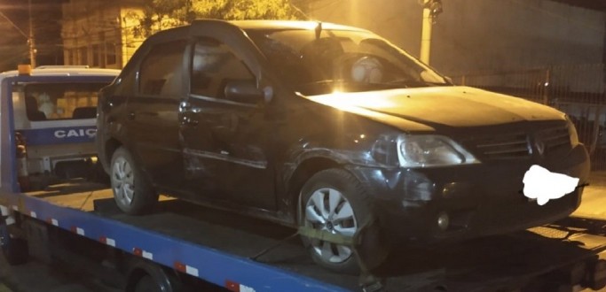 BRIGADA MILITAR RECUPERA VECULO ROUBADO NA BR 116, EM PELOTAS