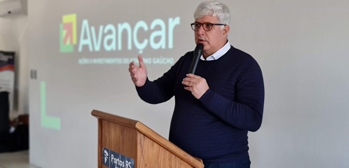 T� EM PAUTA RECEBE O SUPERINTENDENTE DOS PORTOS RS FERNANDO ESTIMA