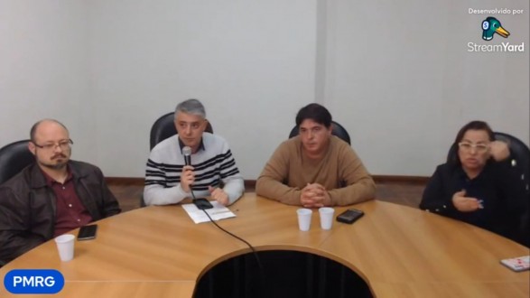 PREFEITURA ANUNCIA EM LIVE A RESCIS�O DO CONTRATO COM EMPRESA DE RECOLHIMENTO DE LIXO