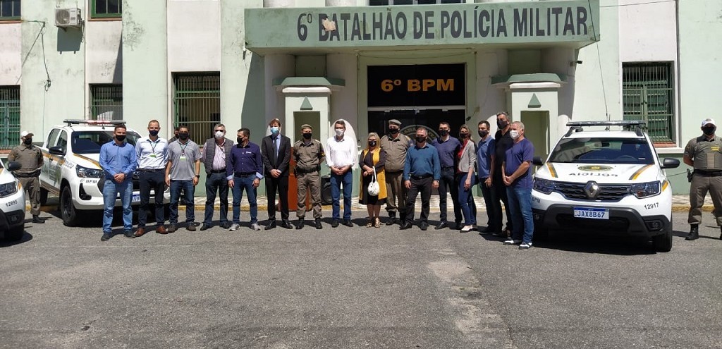 6 BPM RECEBE PRIMEIRAS VIATURAS SEMIBLINDADAS DE SUA HISTRIA