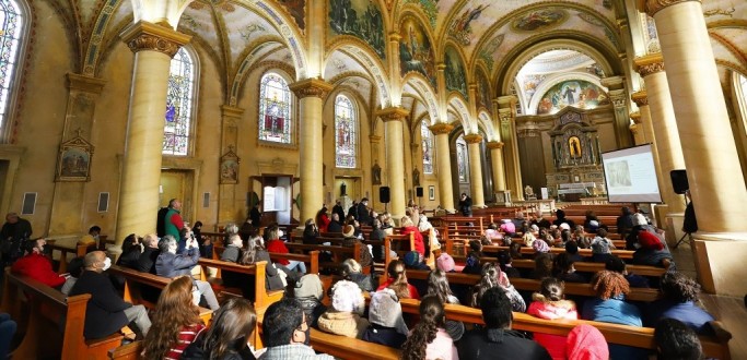 NAVE CENTRAL DA CATEDRAL DE PELOTAS COMEA A SER RESTAURADA