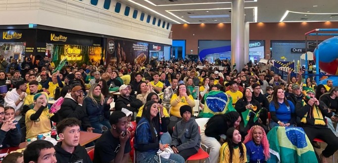 FINAL DA COPA DO MUNDO VAI SER TRANSMITIDA NO PRA�A SHOPPING
