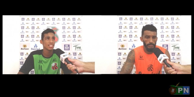 EM FAMLIA: CLEVERSON E O IRMO TREINAM JUNTOS NA LINHA DO PARQUE