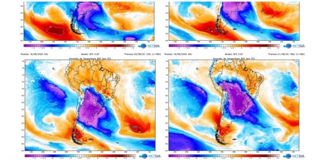 PODEROSA MASSA DE AR POLAR DEVER ATINGIR METADE DO PAS NO MEIO DA SEMANA