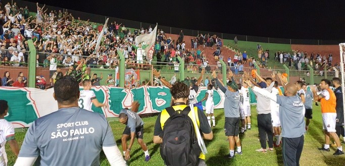 SO PAULO VENCE O GUARANI DE VENNCIO PELA TERCEIRA RODADA DA DIVISO DE ACESSO