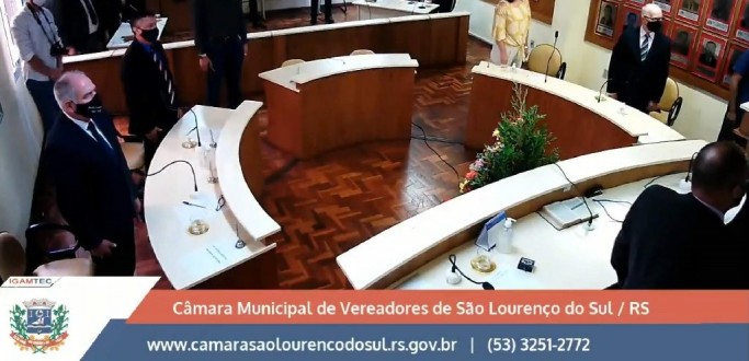 RUDNEI HARTER � EMPOSSADO PARA SEGUNDO MANDATO DE PREFEITO EM S�O LOUREN�O DO SUL