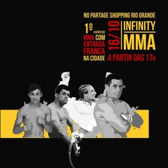 MMA  DESTAQUE NESTE FINAL DE SEMANA (Rio Grande sedia primeiro evento com entrada franca)