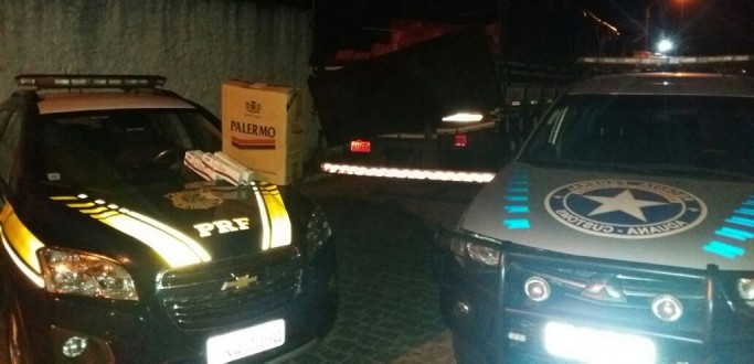 250 MIL MA�OS DE CIGARROS FORAM APREENDIDOS EM A��O CONJUNTA ENTRE A PRF E RECEITA FEDERAL EM PELOTAS