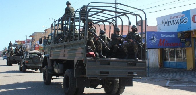 MILITARES DA OPERA��O CORONAV�RUS ATUAM NO PATRULHAMENTO DA FRONTEIRA