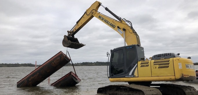 VENTANIA DANIFICA SISTEMA DE BOMBEAMENTO DA BARRAGEM SANTA B�RBARA, EM PELOTAS