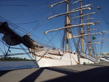 NAVIO-VELEIRO CISNE BRANCO ATRACA EM RIO GRANDE E FICAR ABERTO  VISITAO NESTE FIM DE SEMANA