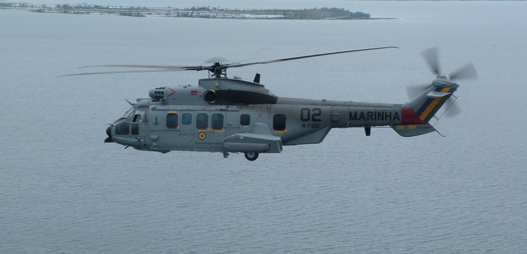 ESQUADRO HU-51 RECEBER HELICPTERO UH-15 SUPER COUGAR NESTE SBADO