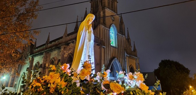 NOSSA SENHORA DE F�TIMA SER� HOMENAGEADA COM MISSA DRIVE-IN EM RIO GRANDE