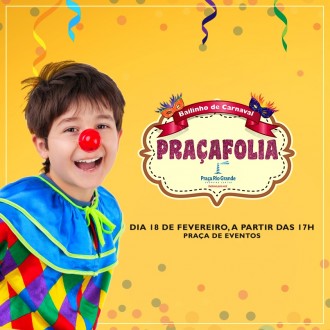 BAILINHO DE CARNAVAL INFANTIL NO PRAA RIO GRANDE