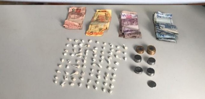 TRAFICANTE  PRESO NA RUA ROBERTO SOCOOWSKI EM RIO GRANDE