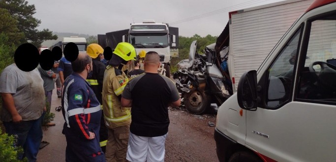 CAMINHONEIRO MORRE EM ACIDENTE NA RSC 471, EM ENCRUZILHADA DO SUL