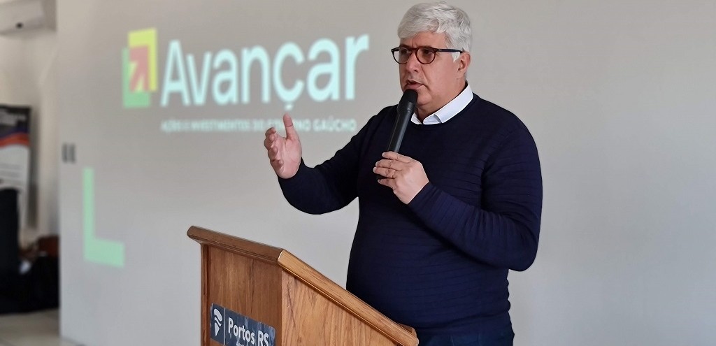 T EM PAUTA RECEBE O SUPERINTENDENTE DOS PORTOS RS FERNANDO ESTIMA