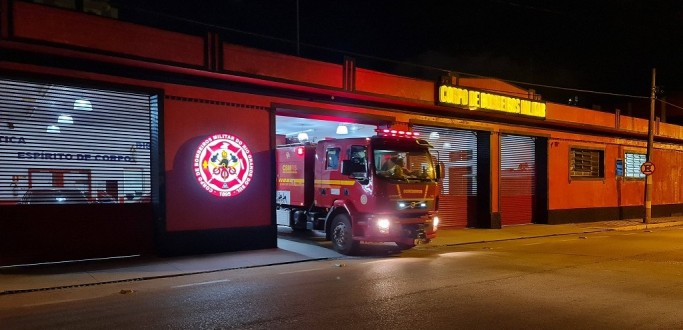 TROTE LEVA BOMBEIROS DO CENTRO E DO CASSINO A INC�NDIO QUE N�O EXISTIA NA VILA MARIA DOS ANJOS