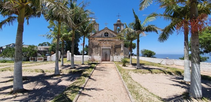 BISPO DOM RICARDO HOEPERS FALA SOBRE A RESTAURA��O DA CAPELA NA CAPILHA