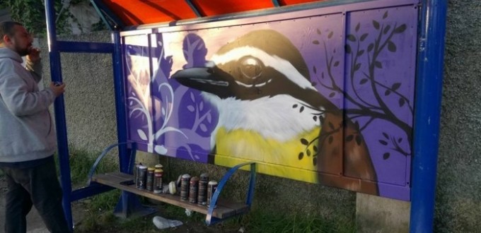 PROJETO ARTE NA PARADA TEM AS PRIMEIRAS INTERVENES REALIZADAS