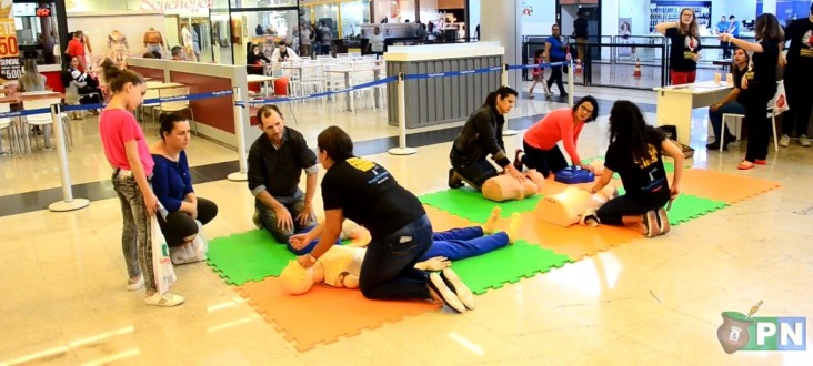 LIGA DO TRAUMA REALIZOU A 4� EDI��O DO DIA DA REANIMA��O CARDIOPULMONAR