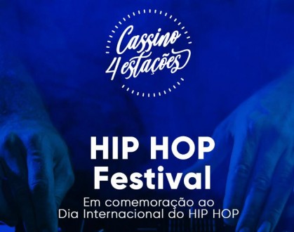 FESTIVAL DE HIP HOP ACONTECE NESTE SÁBADO, NO CASSINO