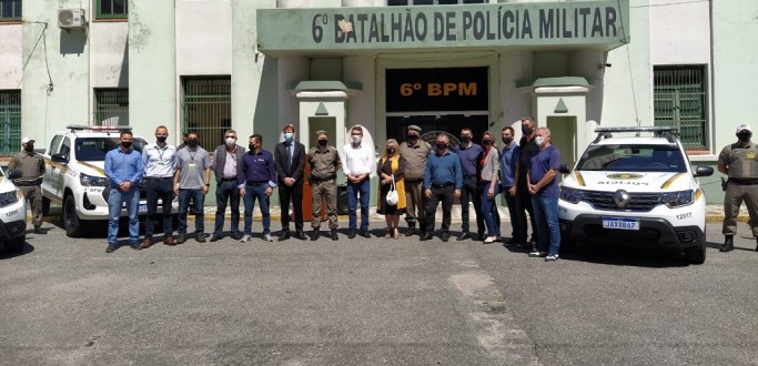 6 BPM RECEBE PRIMEIRAS VIATURAS SEMIBLINDADAS DE SUA HISTRIA