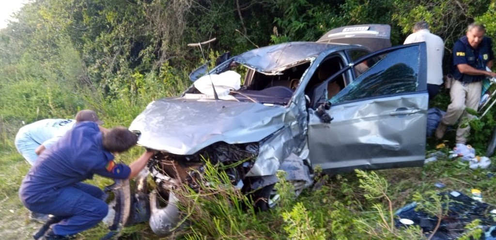 ACIDENTE NA BR 293, EM PIRATINI, MATA HOMEM DE 25 ANOS