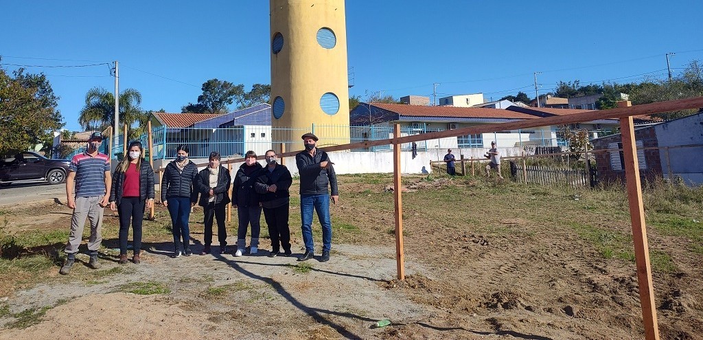 OBRA DE AMPLIAO DO POLO INFANTIL INICIA EM HERVAL