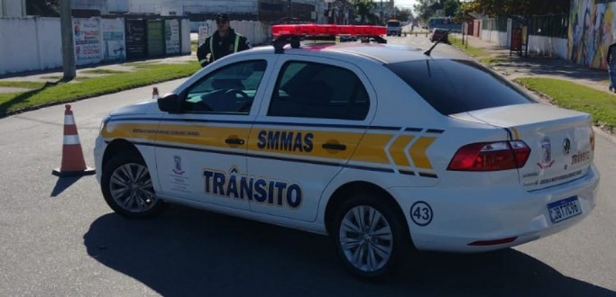 VIATURAS ENTREGUES AOS AGENTES DE TRNSITO J ESTO EM OPERAO NA CIDADE