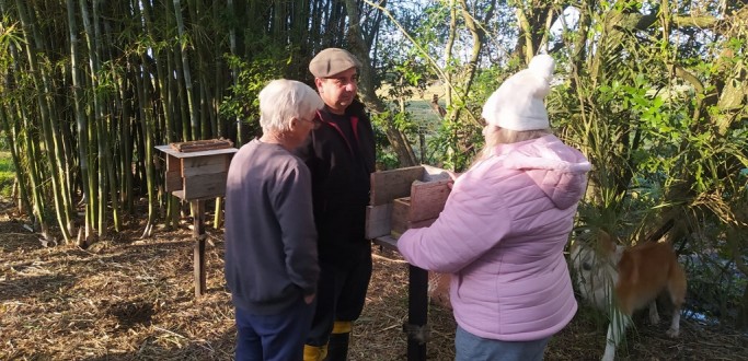 POLINIZANDO O PAMPA MONITORA AS COLMEIAS AP�S O CICLONE QUE ATINGIU O RS