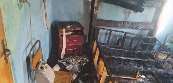 INC�NDIO DESTR�I PARCIALMENTE CASA NO BAIRRO PINDORAMA, EM JAGUAR�O