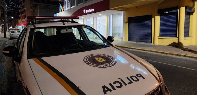 DANO EM PAREDE DE AGNCIA DO BRADESCO DE RG PODE INDICAR TENTATIVA DE FURTO