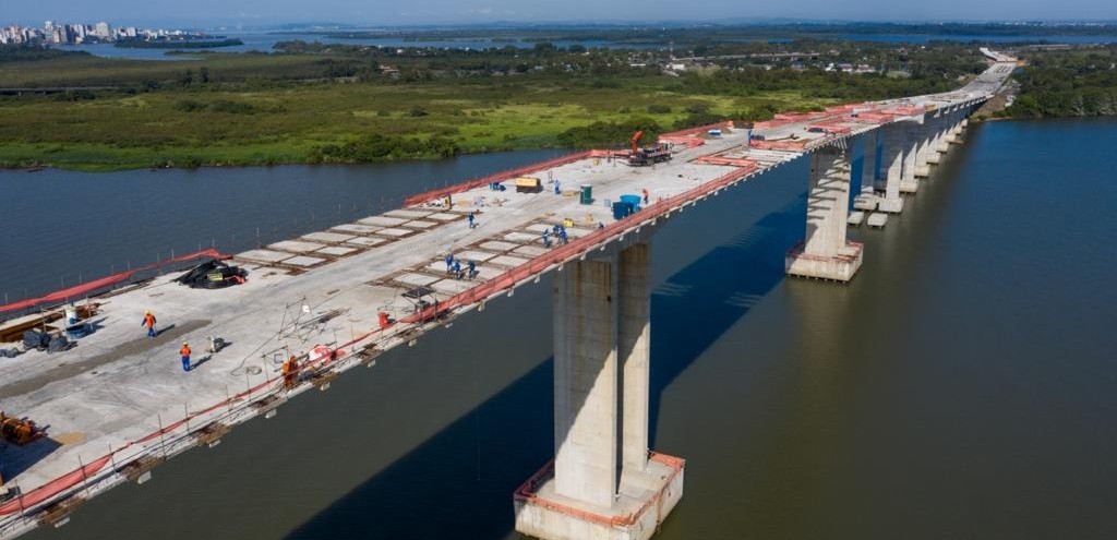 NOVA PONTE DO GUABA SER LIBERADA AO TRFEGO EM 2020