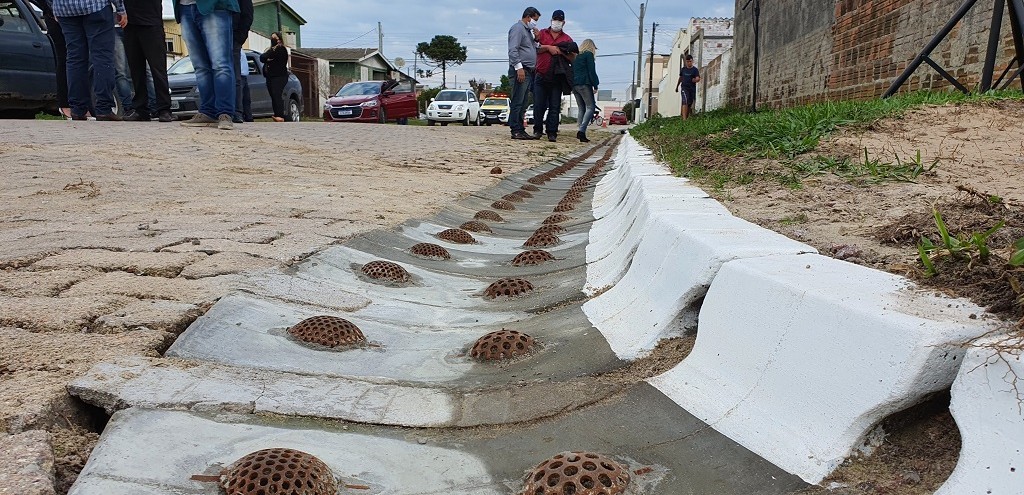 SISTEMA INOVADOR DE DRENAGEM  INAUGURADO NO PARQUE SO PEDRO