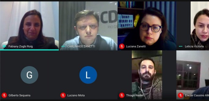 CDL RIO GRANDE CONVERSA COM PREFEITA DE S�O JOS� DO NORTE