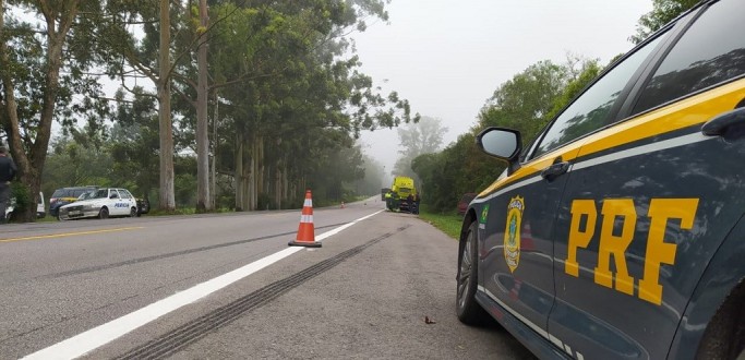 MOTOCICLISTA MORRE EM ACIDENTE NA BR 392, EM PELOTAS